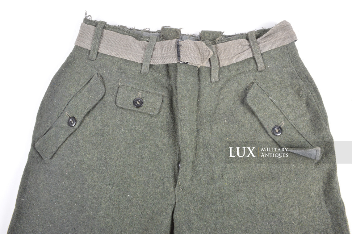 Rare pantalon de combat M44 Waffen-SS - Lux Military Antiques - photo 18