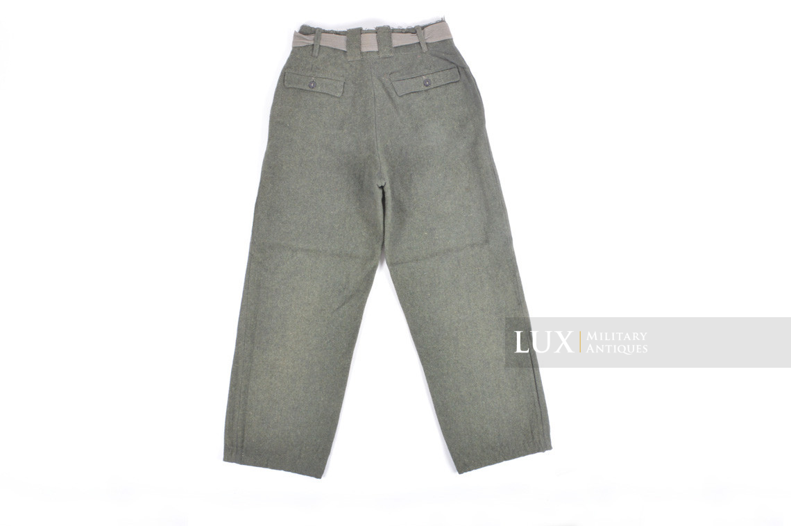 Rare M44 Waffen-SS wool combat trousers - photo 18