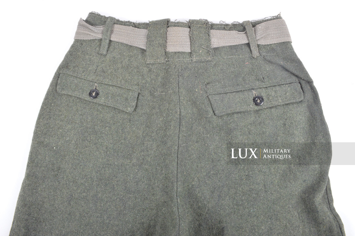 Rare M44 Waffen-SS wool combat trousers - photo 19