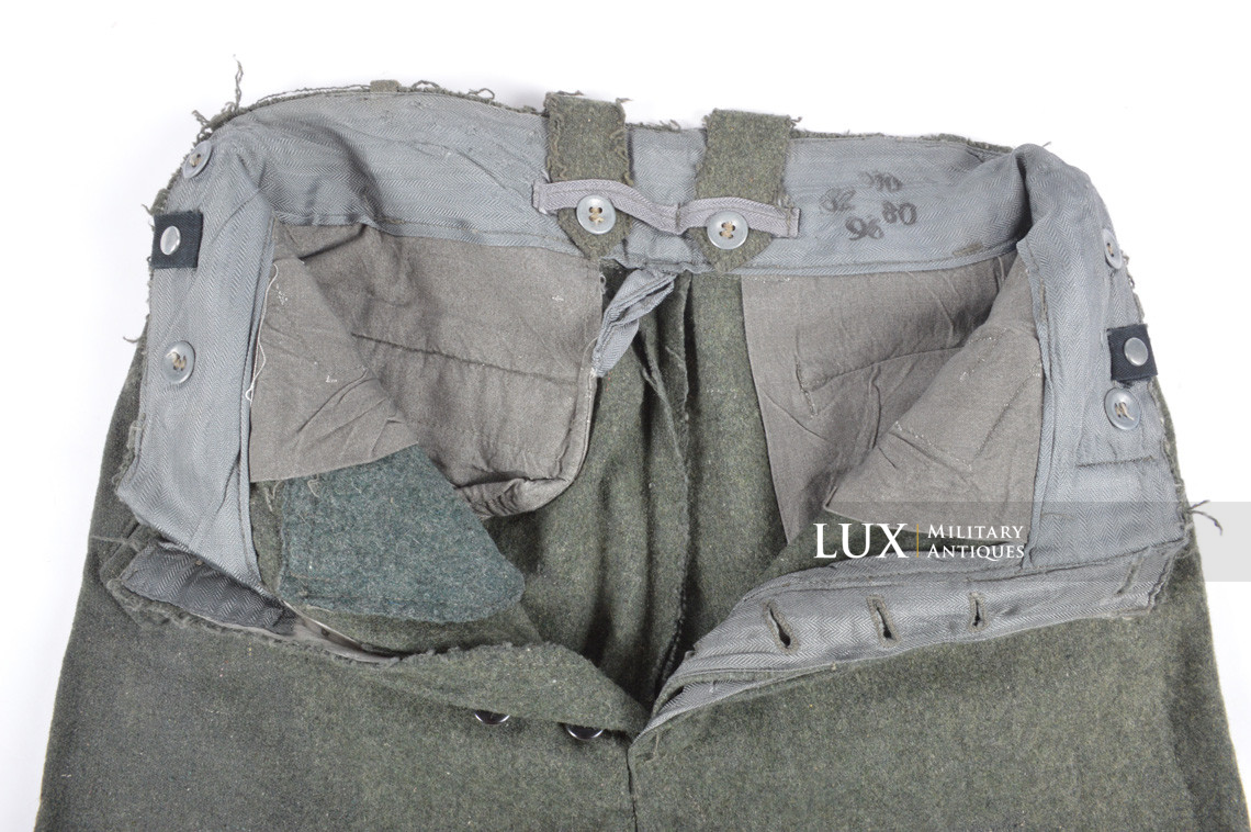 Rare pantalon de combat M44 Waffen-SS - Lux Military Antiques - photo 23