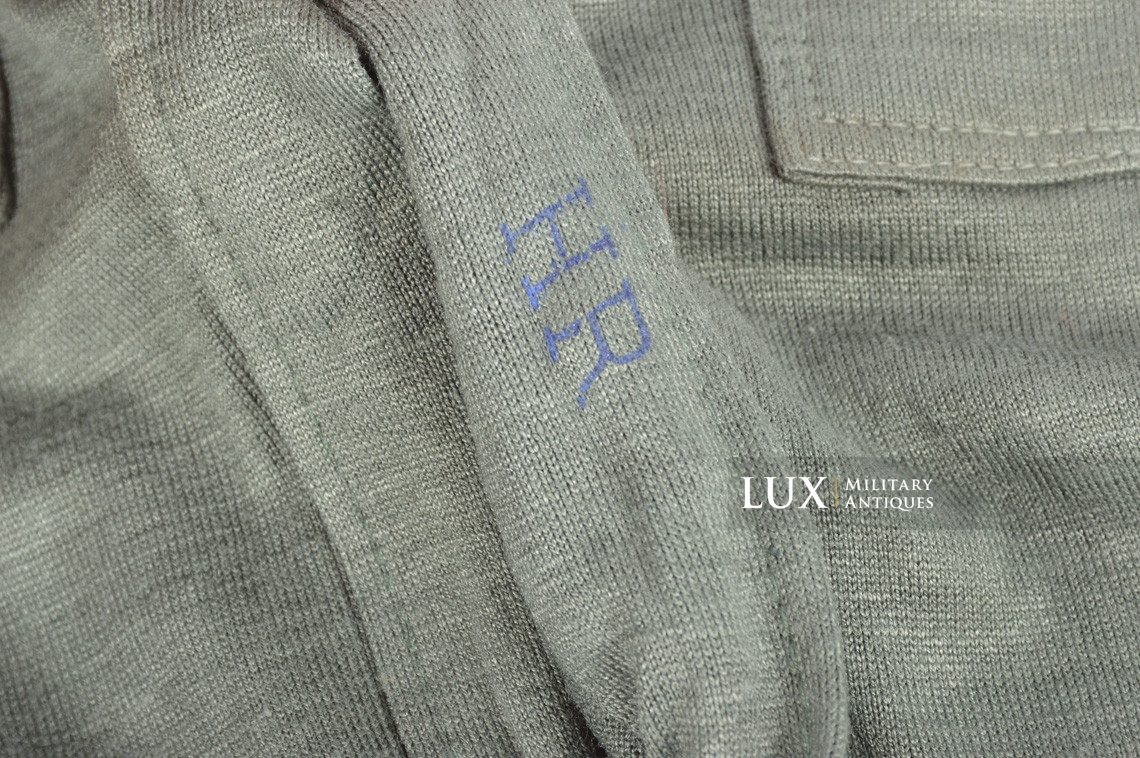 Unissued mid-war Heer / Waffen-SS issue service shirt, « Aertex » - photo 14