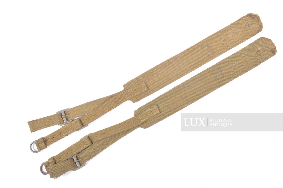 Rare unissued German Tornister all web strap set, « 1941 » - photo 10