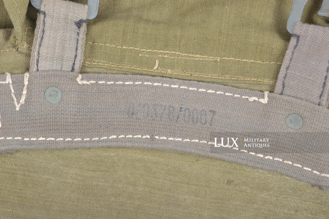Sac à dos fin de guerre M44 Heer / Waffen-SS, « RBNr. 0/0378/0007 » - photo 10