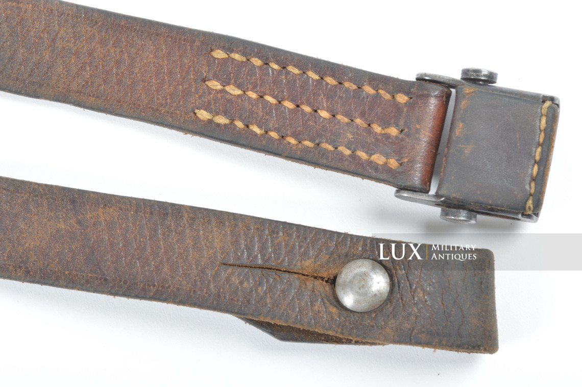 German MP38/40 brown leather sling, « D&C » - photo 7