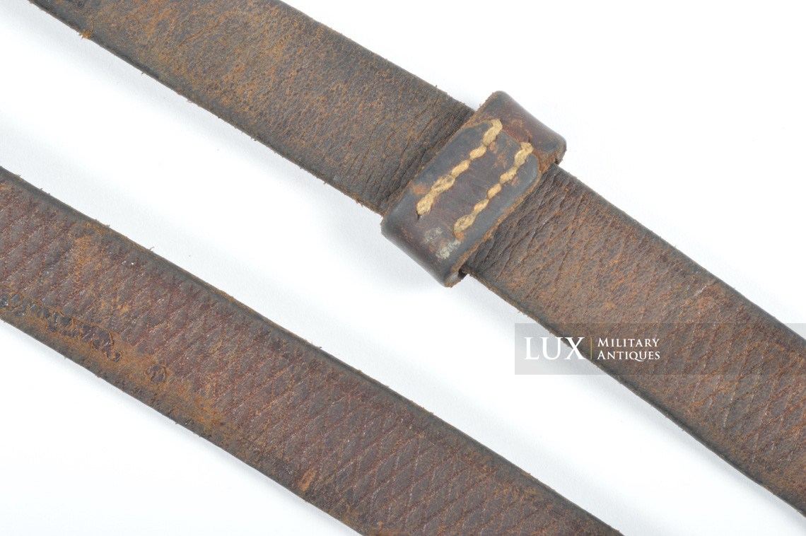 German MP38/40 brown leather sling, « D&C » - photo 8