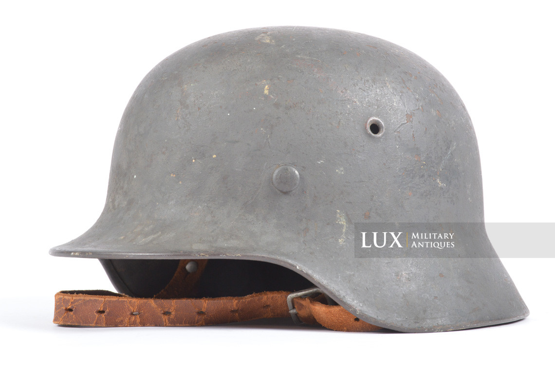 Casque allemand M40 Luftwaffe reconditionné, « ET62 » - photo 8