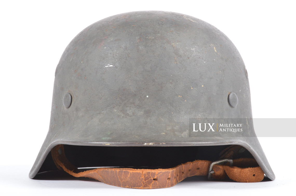 Casque allemand M40 Luftwaffe reconditionné, « ET62 » - photo 9