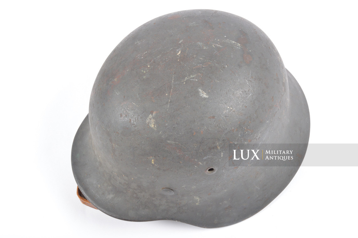 Casque allemand M40 Luftwaffe reconditionné, « ET62 » - photo 15