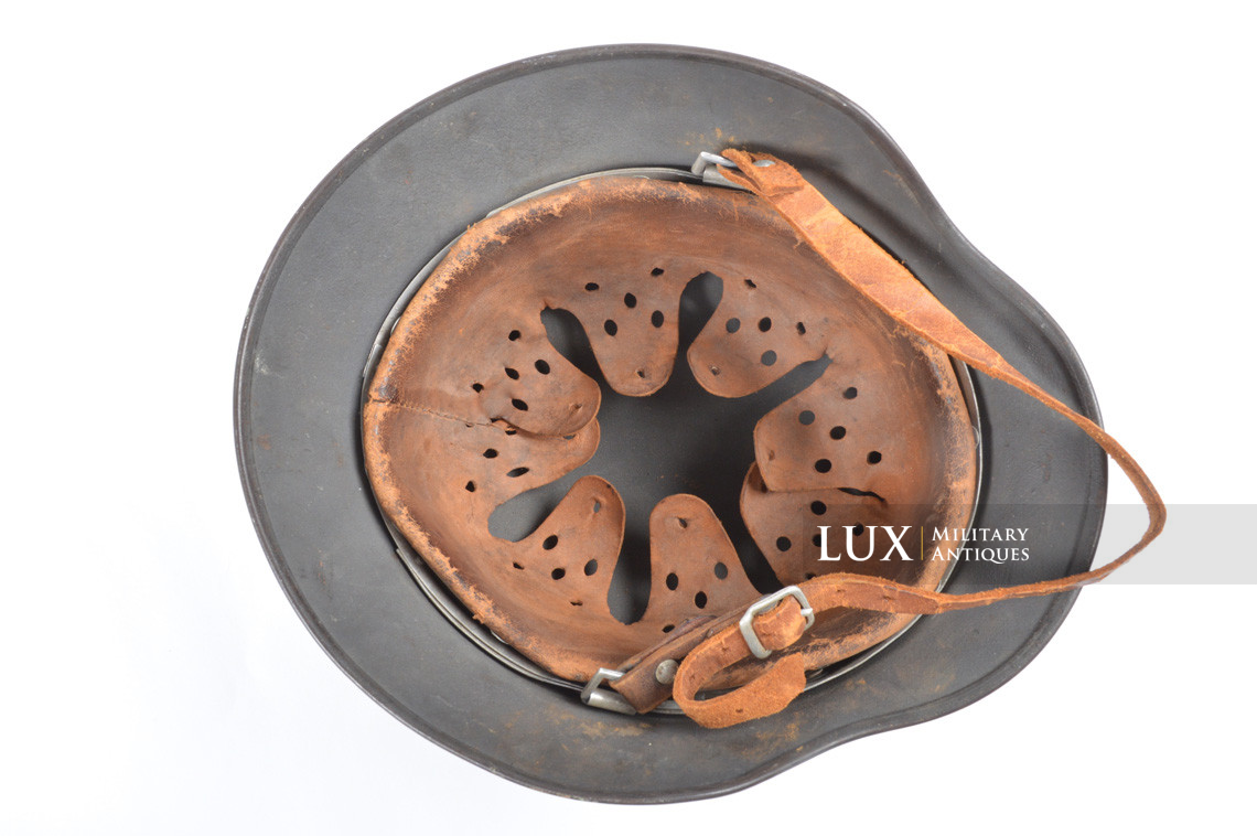 Casque allemand M40 Luftwaffe reconditionné, « ET62 » - photo 25