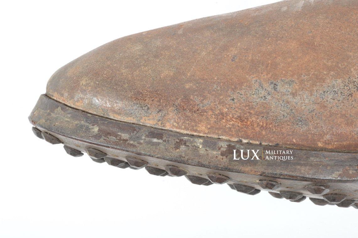 Late-war German issued combat brown jackboots, « 1943 » - photo 18