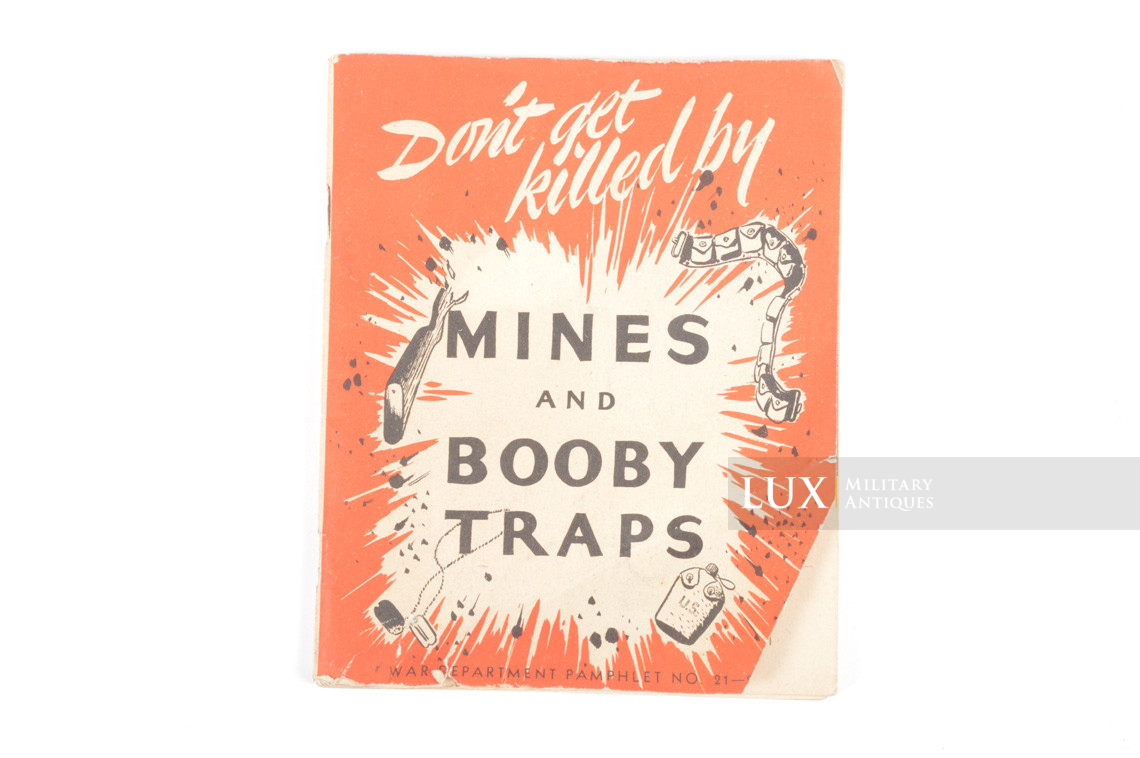 War Department Pamphlet, « MINES AND BOOBY TRAPS » - photo 4
