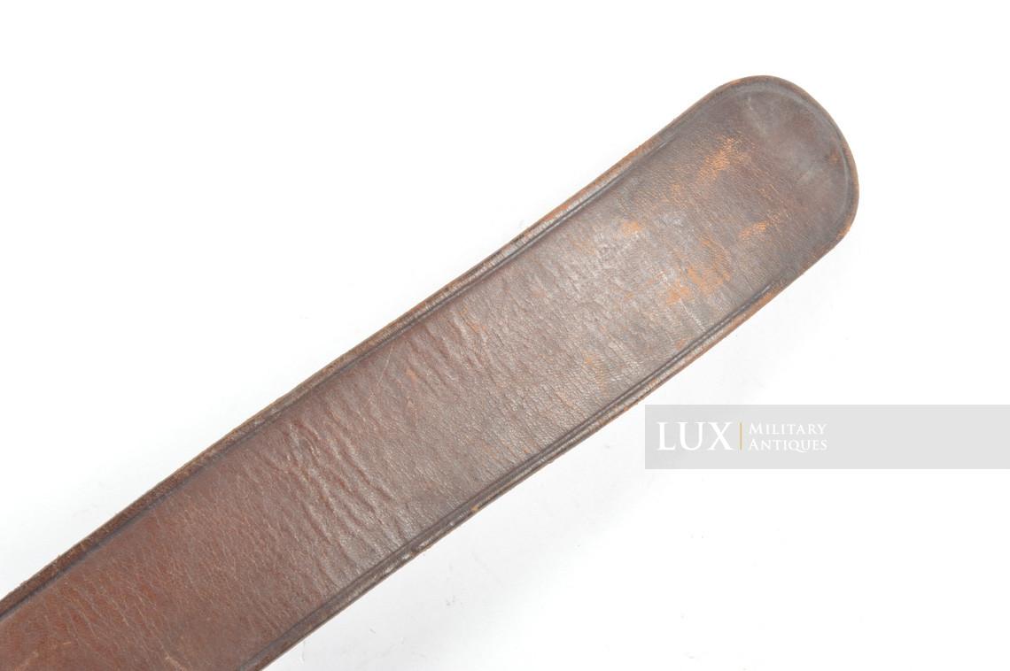 Early Hitlerjugend leather belt, « CROUPON » - photo 10