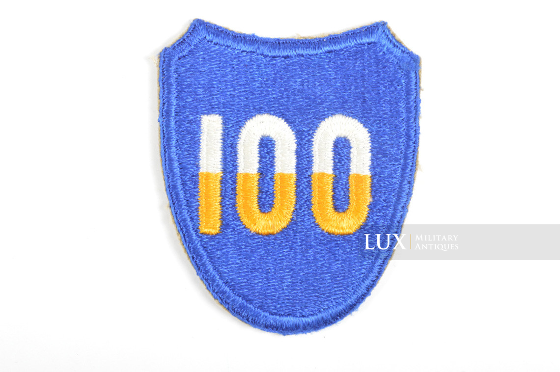 US 100th Infantry Division shoulder patch, « Century / Sons of Bitche » - photo 7