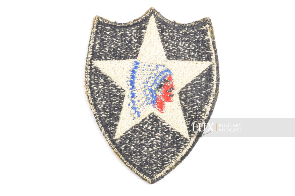 Insigne d'épaule 2ème division d'infanterie US, « Indiand Head » - photo 7