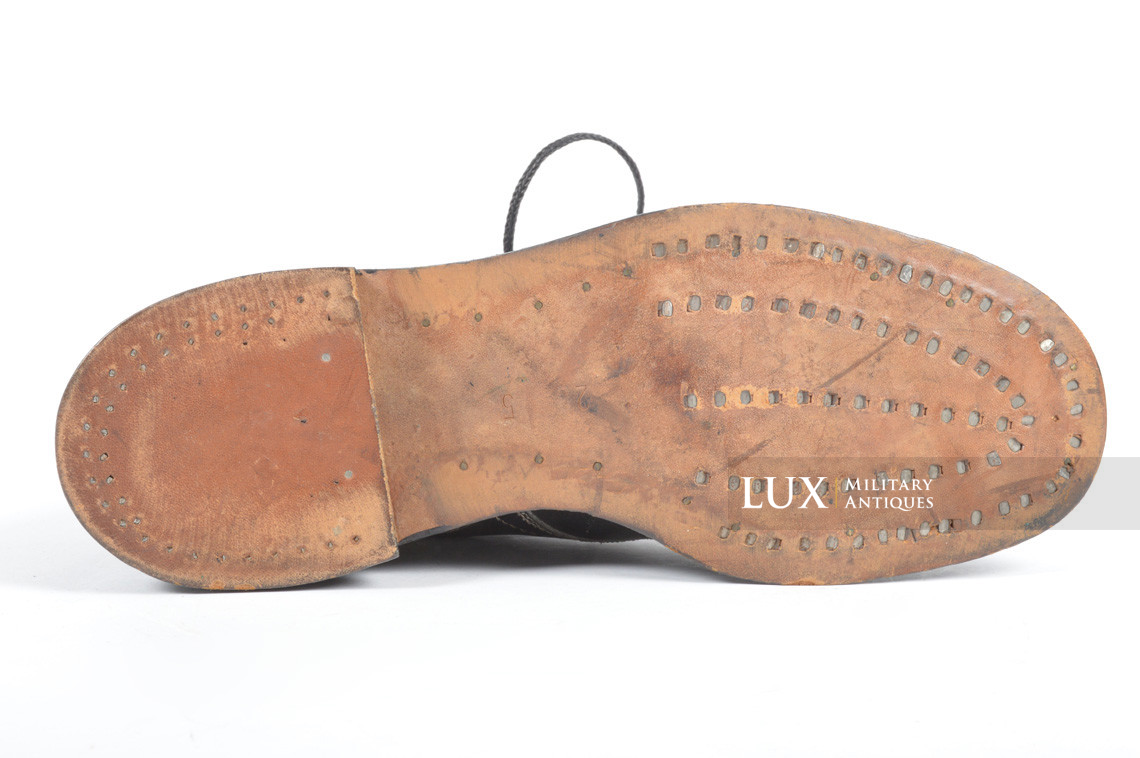 Unissued German « Fallschirmjäger » jump boots, « 1944 » - photo 21