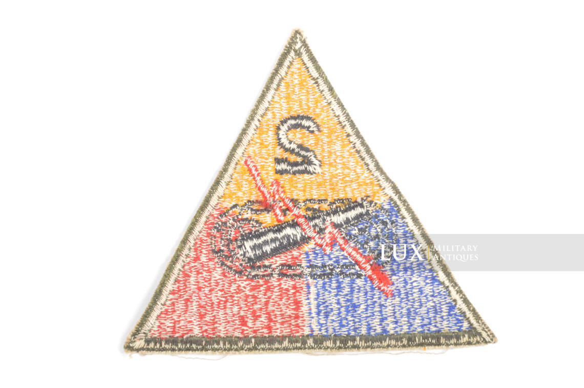 US 2nd Armored Division shoulder patch, « Hell on Wheels » - photo 7