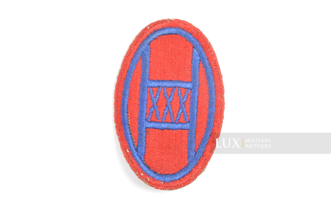US 30th Infantry Division shoulder patch, « Roosevelt's SS / Old Hickory » - photo 4