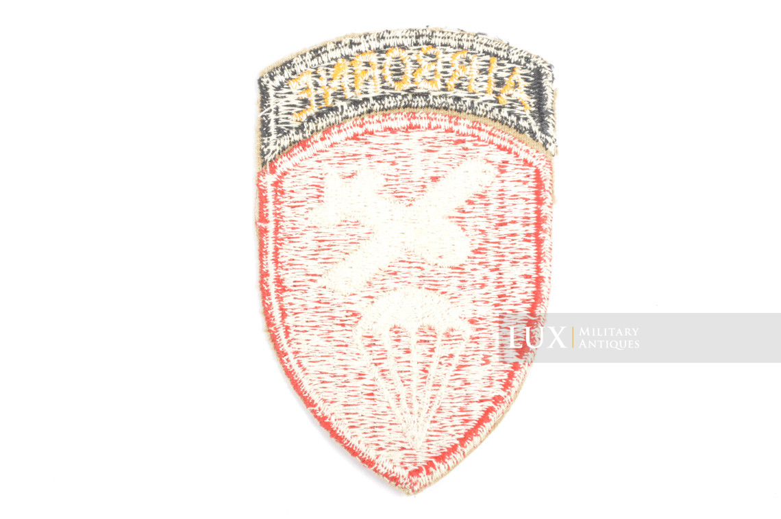 US Airborne command SSI shoulder patch, « early airborne /  tabbed » - photo 8