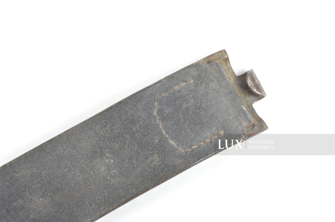 German em / nco Kriegsmarine leather combat service belt - photo 7