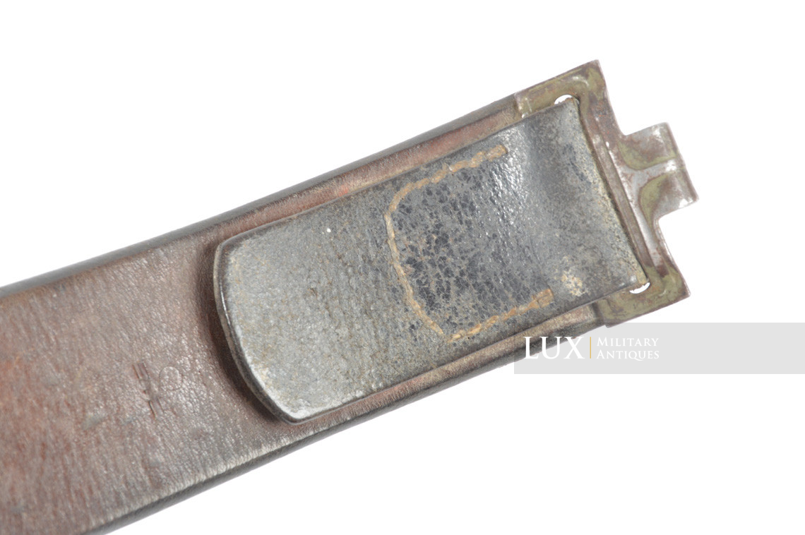 German em / nco Kriegsmarine leather combat service belt - photo 8