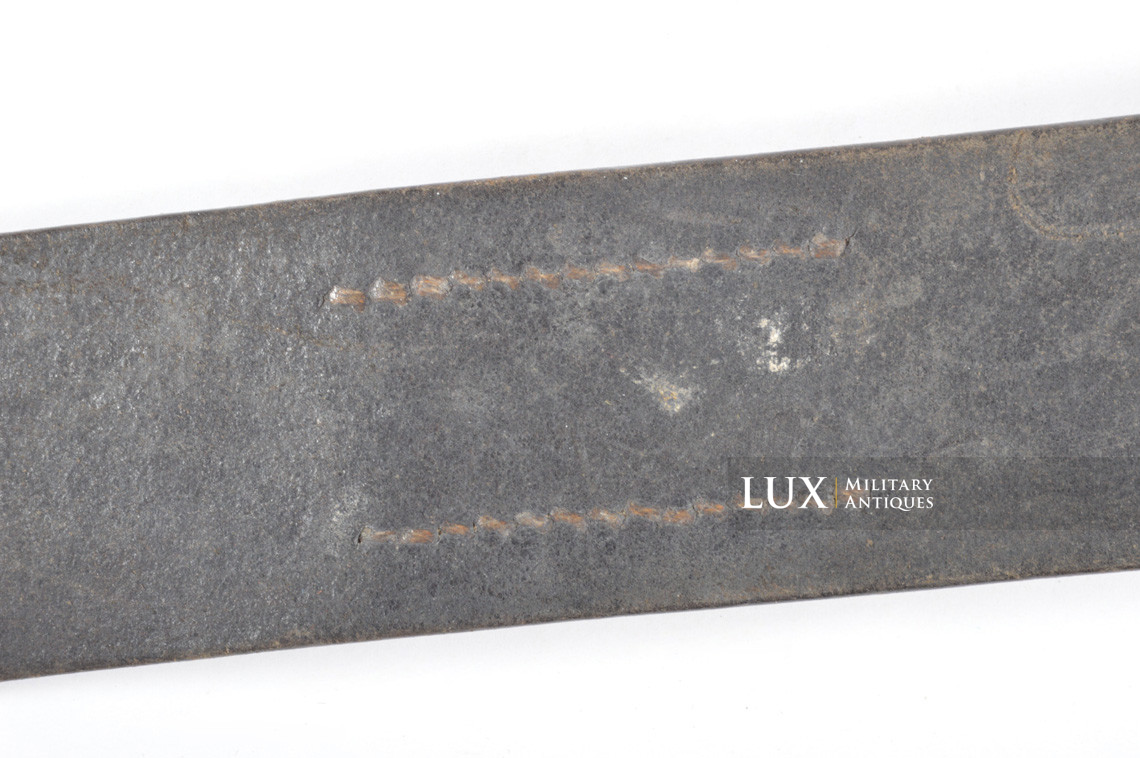 German em / nco Kriegsmarine leather combat service belt - photo 10