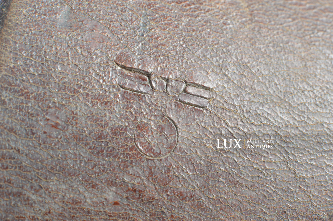 German em / nco Kriegsmarine leather combat service belt - photo 14