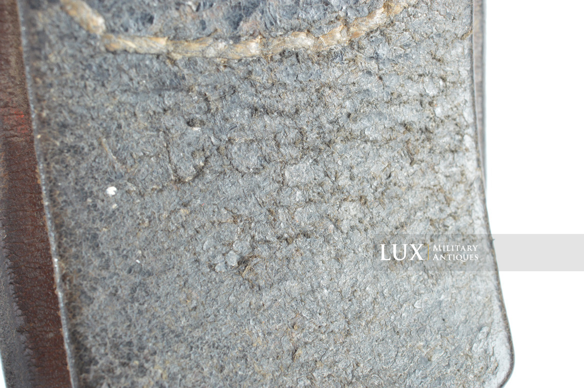 German em / nco Kriegsmarine leather combat service belt - photo 15