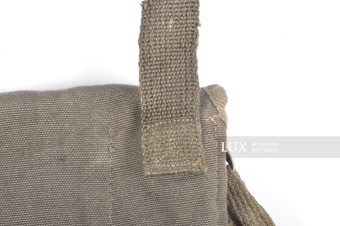 Housse de masque anti-gaz de parachutiste allemand fin de guerre, « ebd » - photo 17