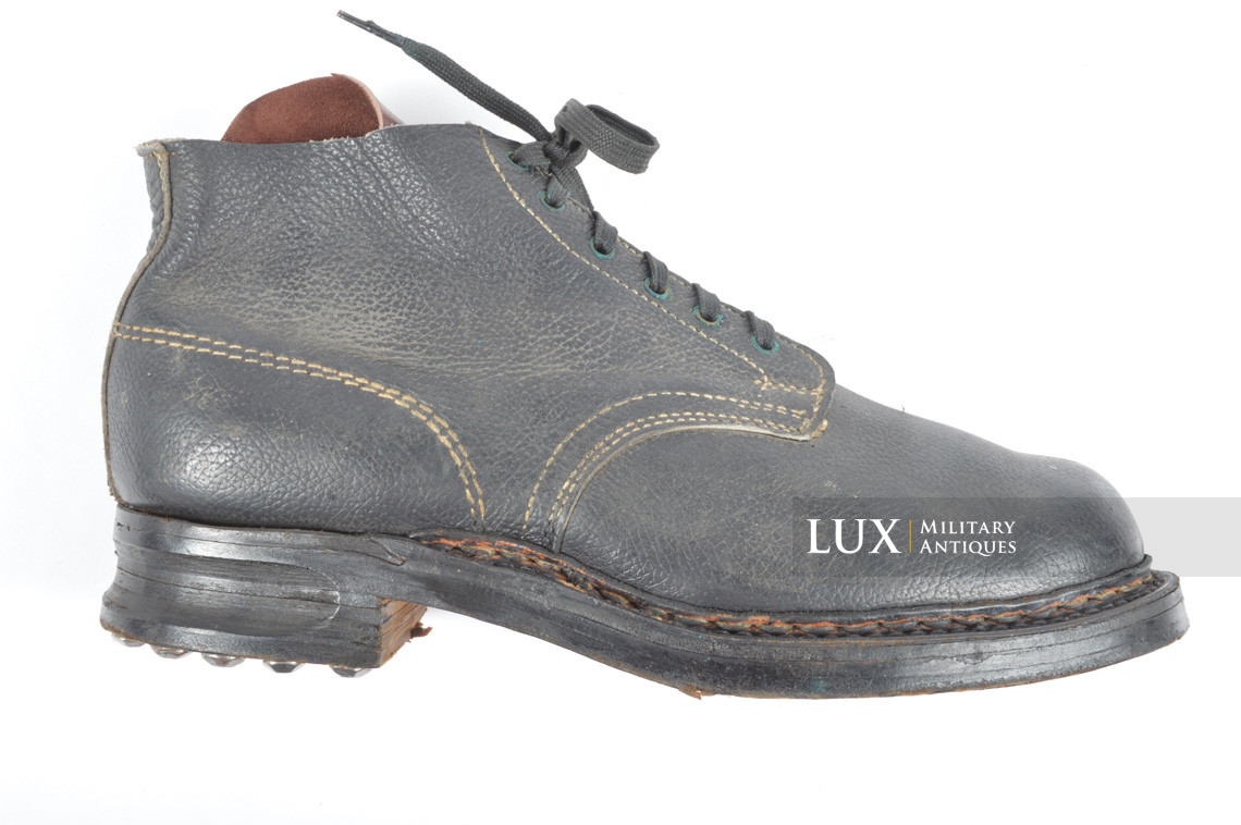 German Luftwaffe paratrooper Fallschirmjäger combat jump boots, « 1944 / modified » - photo 8