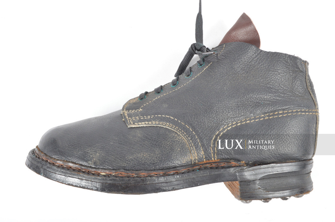 German Luftwaffe paratrooper Fallschirmjäger combat jump boots, « 1944 / modified » - photo 23