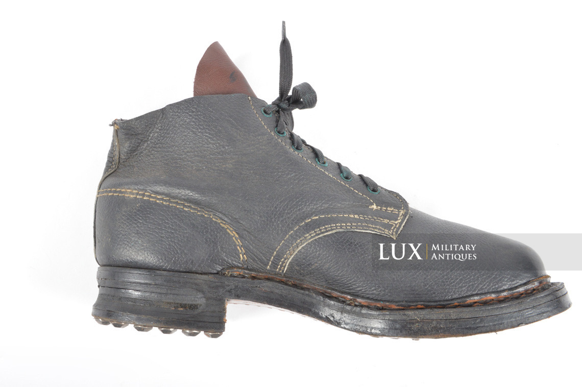 German Luftwaffe paratrooper Fallschirmjäger combat jump boots, « 1944 / modified » - photo 28