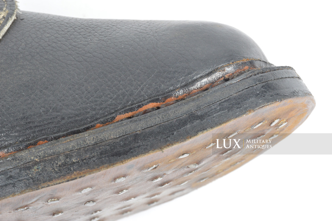 German Luftwaffe paratrooper Fallschirmjäger combat jump boots, « 1944 / modified » - photo 32