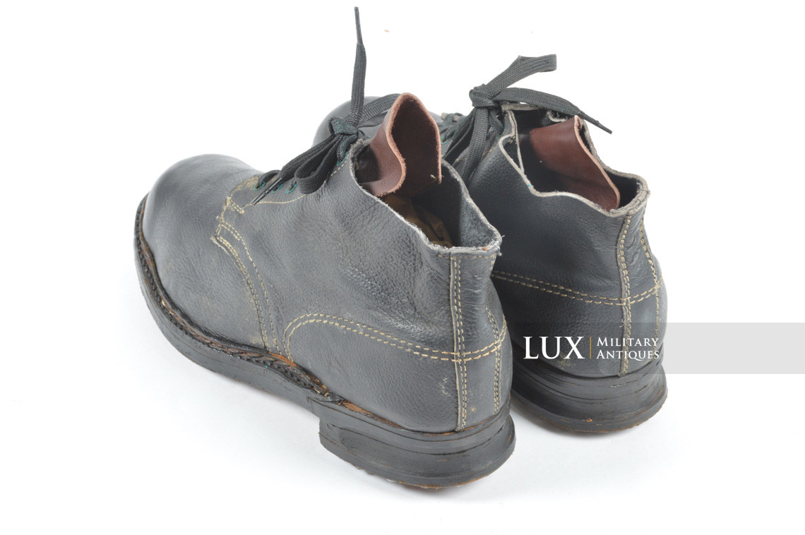 German Luftwaffe paratrooper Fallschirmjäger combat jump boots, « 1944 / modified » - photo 39