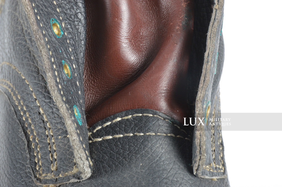 German Luftwaffe paratrooper Fallschirmjäger combat jump boots, « 1944 / modified » - photo 42