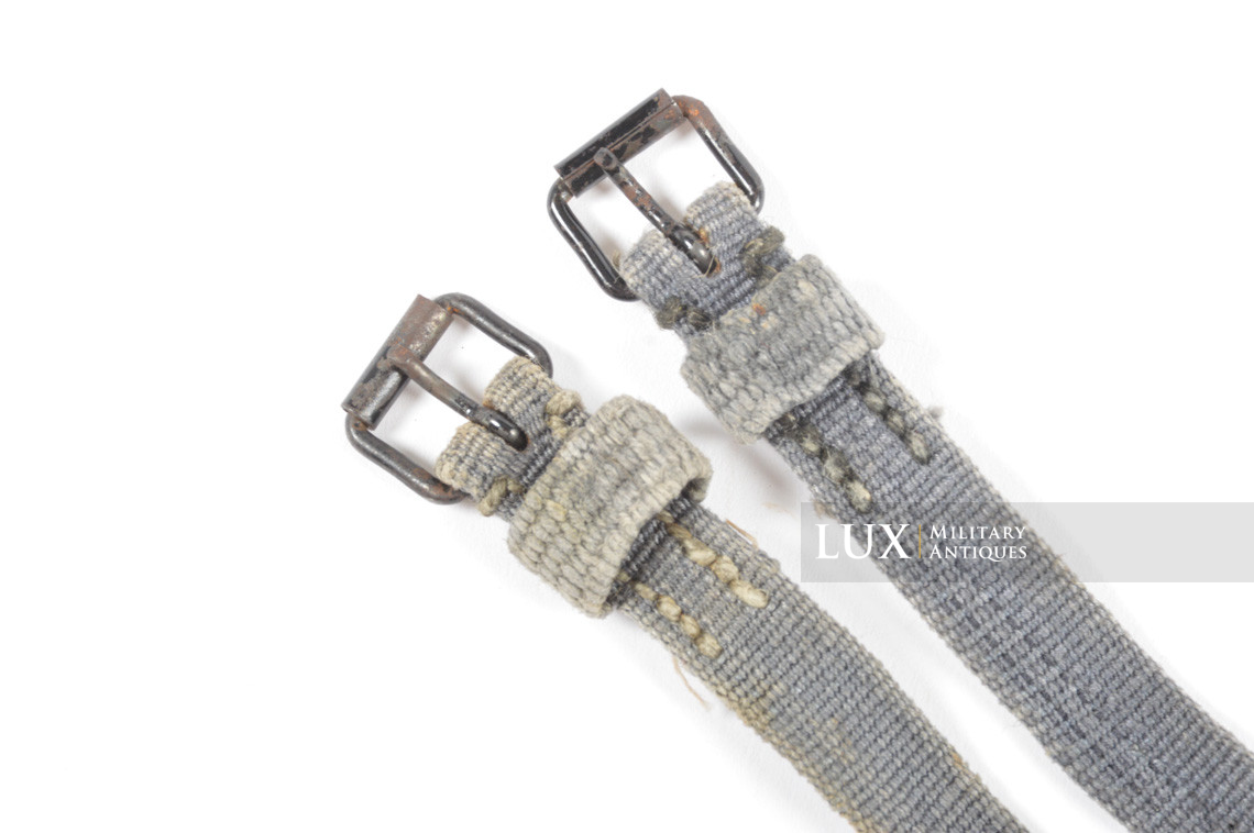 Set of German blue web straps - Lux Military Antiques - photo 8