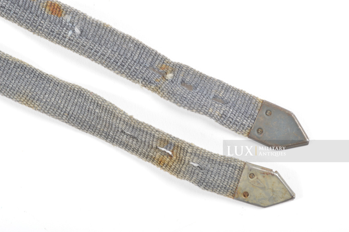 Set of German blue web straps - Lux Military Antiques - photo 9