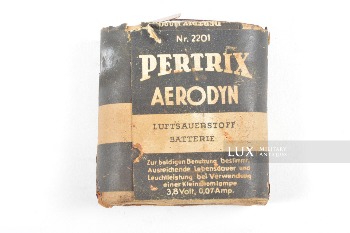German issue flashlight battery, « PERTRIX » - photo 7