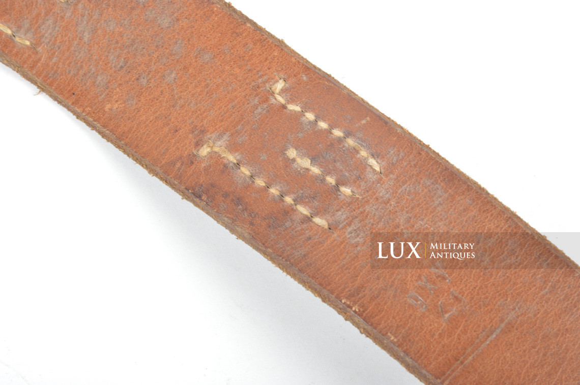 Early German leather combat Ystraps, « gxy 41