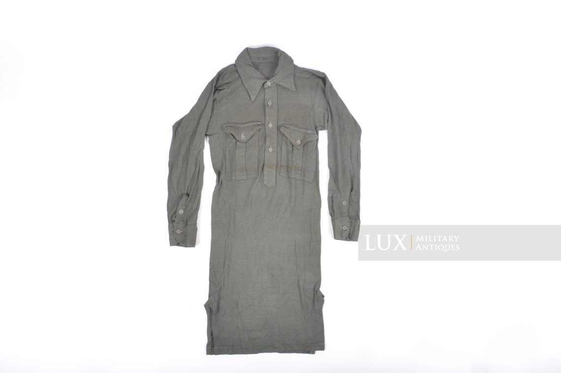 Chemise allemande Heer / Waffen-SS règlementaire, « Aertex » - photo 4