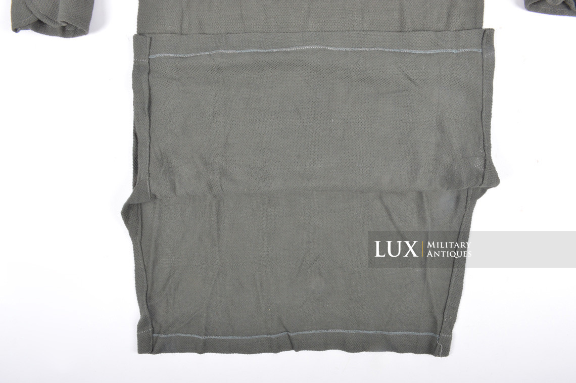 Unissued late-war Heer / Waffen-SS issued service shirt, « aertex » - photo 11