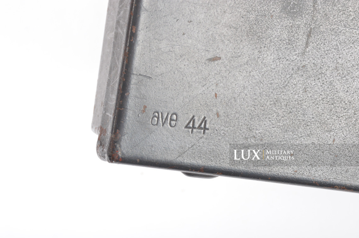 German armored vehicle radio communications « fu.a. » accessories storage box, « ave 44 » - photo 10