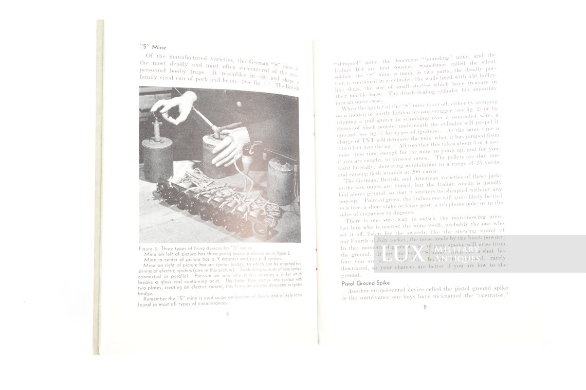 Brochure US NAVY « BOOBY TRAPS » - Lux Military Antiques - photo 11