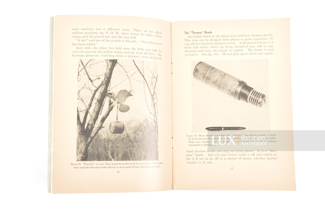 US NAVY booby traps restricted training manual, « navy department » - photo 15