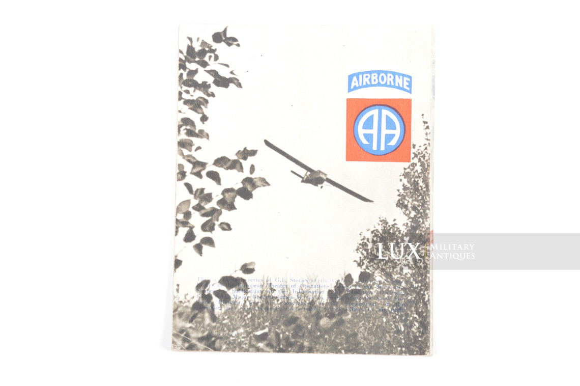 Rare livret historique de la 82nd Airborne Division, « All American » - photo 8