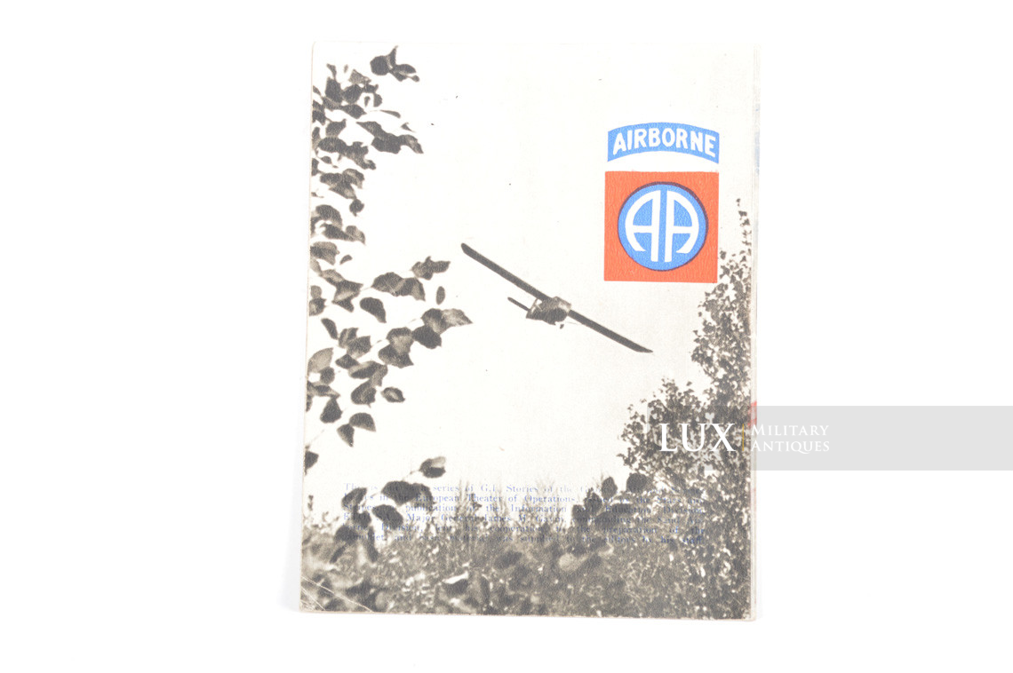 Rare livret historique de la 82nd Airborne Division, « All American » - photo 7