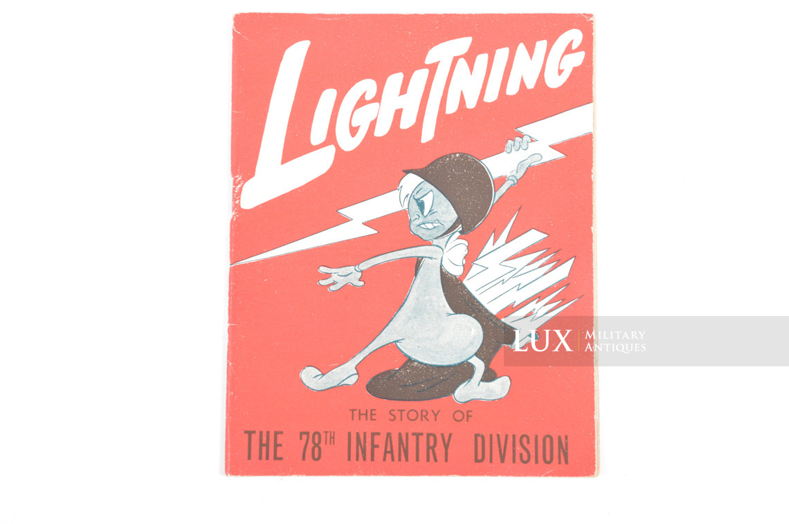 US 78th Infantry Division unit history, « Lightning » - photo 4