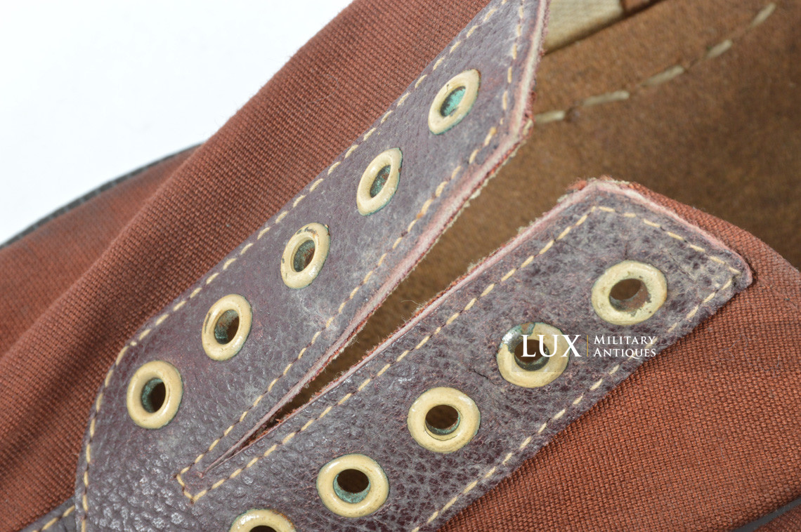 German Kriegsmarine sports shoes, « D.R.G.M. » - photo 8