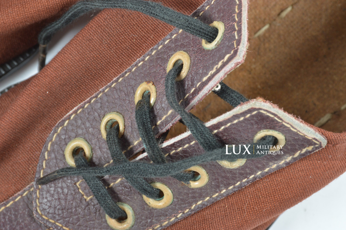 German Kriegsmarine sports shoes, « D.R.G.M. » - photo 9