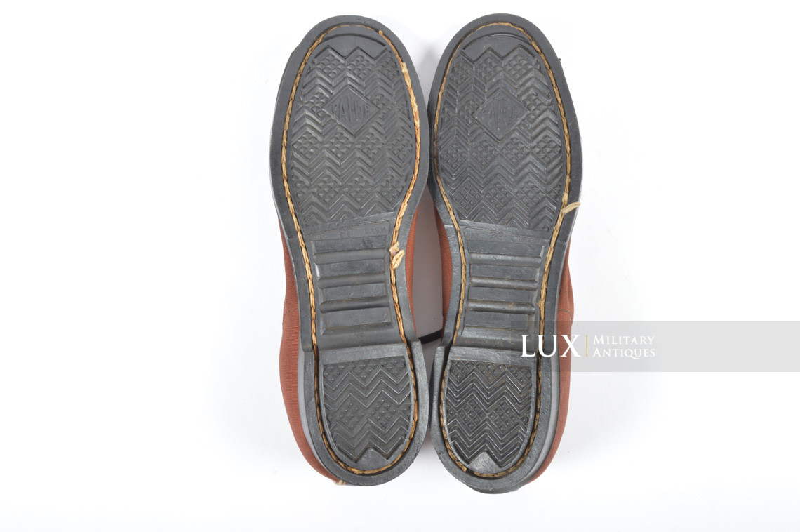 German Kriegsmarine sports shoes, « D.R.G.M. » - photo 10
