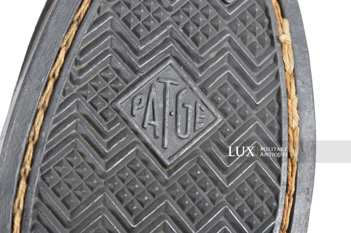 German Kriegsmarine sports shoes, « D.R.G.M. » - photo 11
